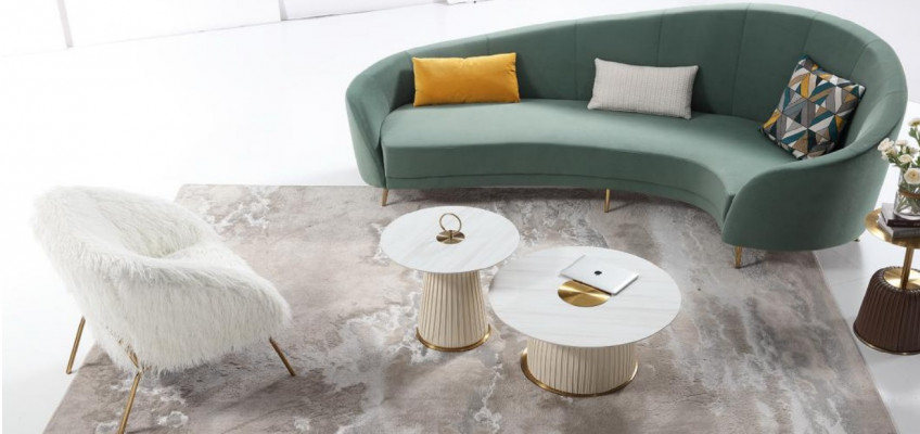 Luxe Designmeubels Stoelen Moderne Designfauteuils Stoffen Woonkamer Nieuwe Lounge
