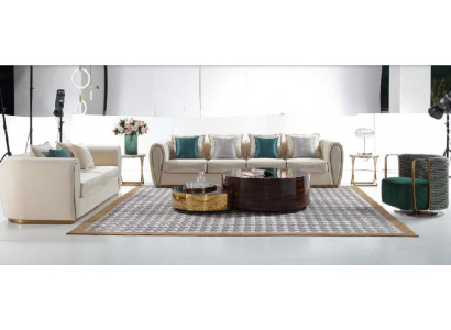 Woonkamermeubels Driepersoonsbank Bekleding Nieuw Ontwerp Bank Moderne Woonkamer Luxe Bankstellen