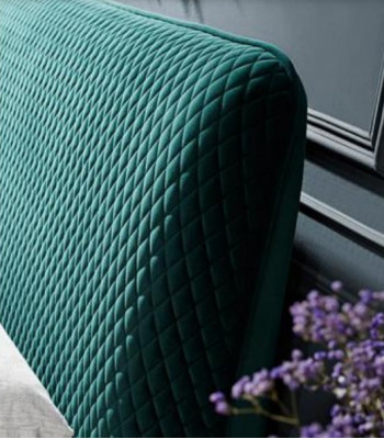 Bed 180x200cm textiel Slaapkamermeubels Luxe Modern Bedontwerp Fluweel