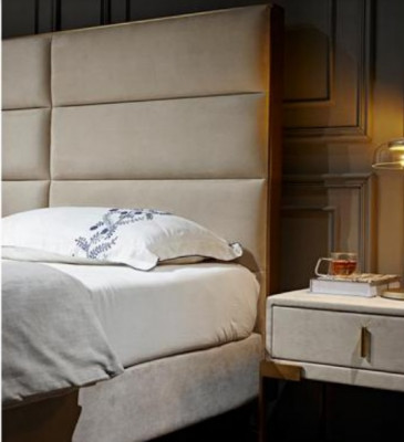 Bed 2x Nightstand 3-piece. Bedroom Set Design Luxury Bedroom Hotel Furniture