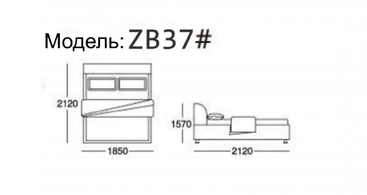 Bedtextiel 2x nachtkastje 3-delige slaapkamerset meubilair Nieuw Modern Luxe Bedden