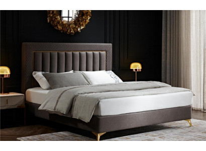 Slaapkamer compleet bed 2x nachtkastje 3-delige set ontwerp luxe complete sets