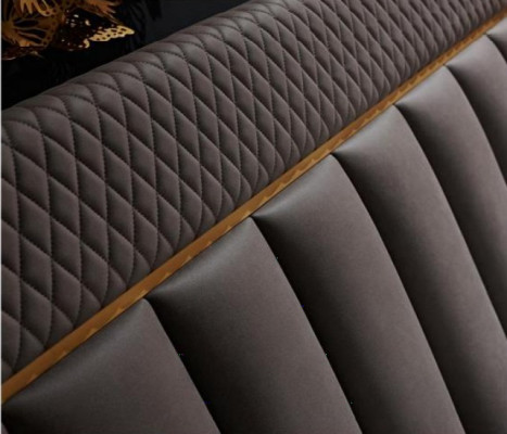 Slaapkamer compleet bed 2x nachtkastje 3-delige set ontwerp luxe complete sets