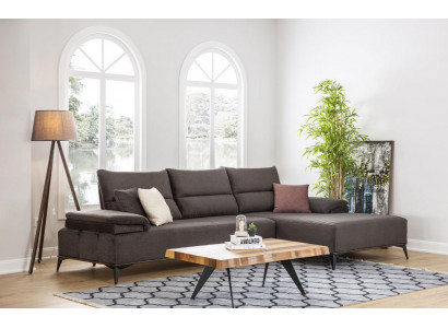 Hoekbank L-vorm Bank Ontwerp Banken Bekledingstofelijke hoekbank