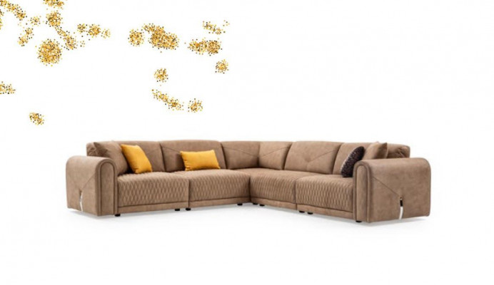 Textiel Sofa Bank Hoekbank Loungeset Gestoffeerde Banken Bankstellen Meubels Stof