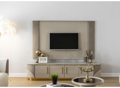 Moderne TV-lage Luxe tv-kast Stijlvol RTV Woonkamer tv-dressoir NIEUW