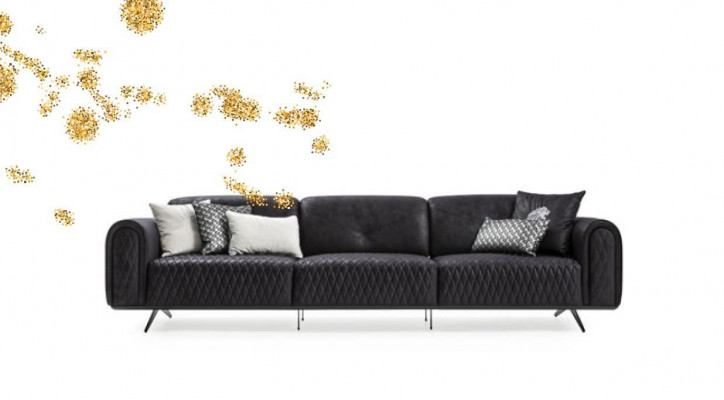 Sofagarnitur Set Ontwerp Bankstellen Bekleding Bankstellen Bank Hoekbank Set