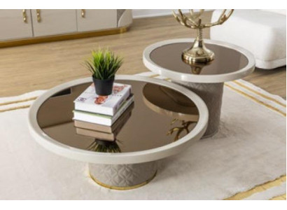 Luxe Moderne salontafel Tafel Ontwerp Tafels Hout Woonkamer Bijzettafel Nieuw