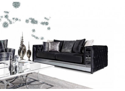 Chesterfield Bank 3-zits Woonkamer Modern Design Bankstellen Stoffen Banken Nieuw