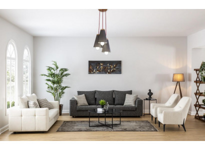 Luxe bankstel Modern Set 3+2+1+1 zitsbank bankstel Design banken