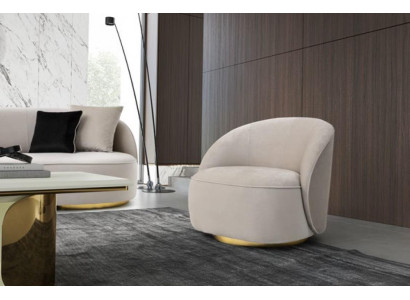 Moderne fauteuil met één zitplaats, ontwerp fauteuil voor woonkamerinrichting, 1-zitsbank.