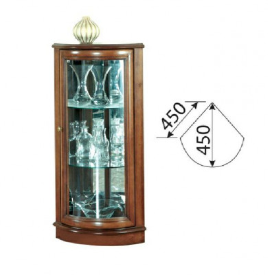 Klassieke vitrinekast commode dressoirs dressoirbar vitrines - Model Z-K-NM