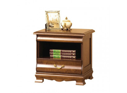 Klassieke nachtkastje massief houten console plank slaapkamer N-SzN