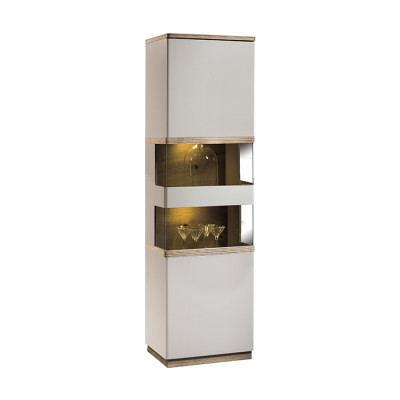 Klassieke kast boekenkast boekenplank vitrine vitrinekast glazen kast