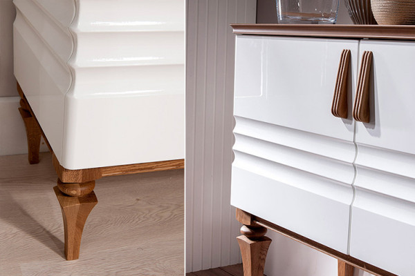 Klassieke commode vitrine kasten vitrines ladekast kast TO-W1