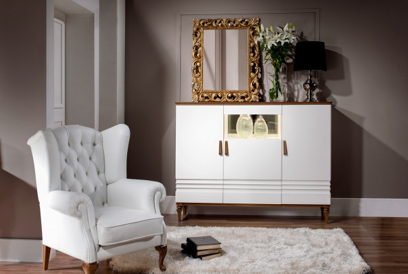 Klassieke commode vitrine commodes vitrines ladekast kast TO-KBD