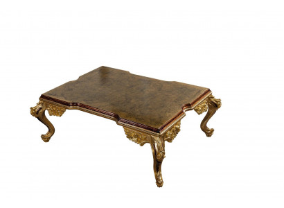 Barok salontafel hout tafels meubels inrichting woonkamer klassiek