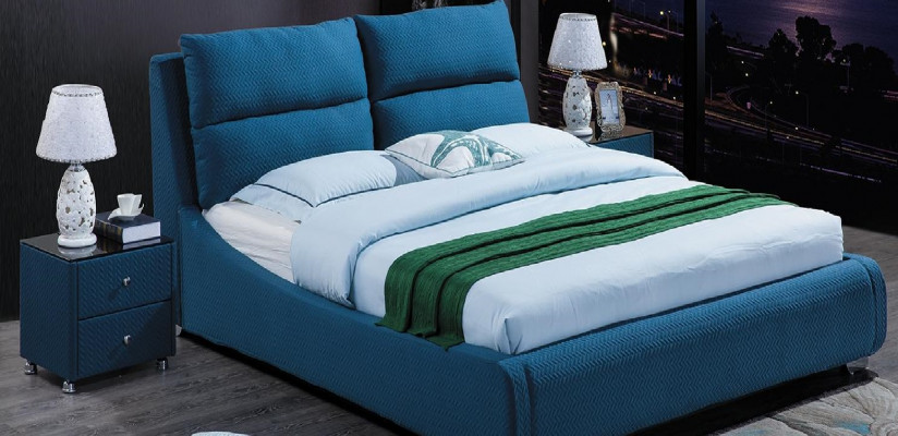 Bett Polster Design Decor Luxe Dubbel Hotel Bedden Slaapkamer Leer
