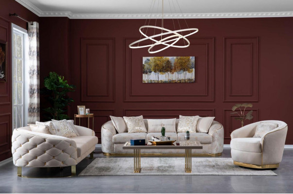 Luxury fauteuil eenzitter bank bank bekleding meubels 82x85x77cm fauteuil