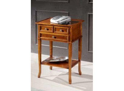 Klassieke telefoonconsole Bruin Bijzettafel Tafels Salontafel Tafelmeubelen