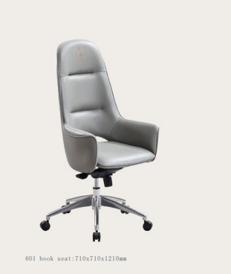 Edel kantoorinterieur Luxe kantoormeubilair Schrijftafel Stoel Set Ensemble