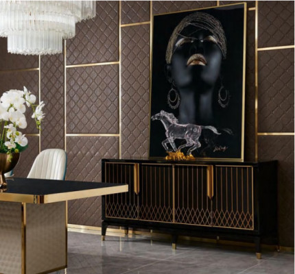 Kommode kast dressoir meubels hout dressoir ladekast