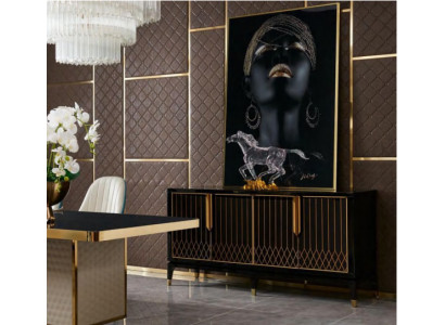 Kommode kast dressoir meubels hout dressoir ladekast