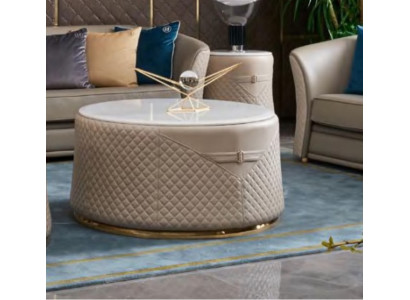 Ronde design salontafel Moderne bijzettafels Ronde banktafel Luxe