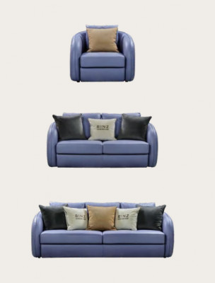 Luxe woonkamer meubels bankstel leren bank bankstel set ontwerp