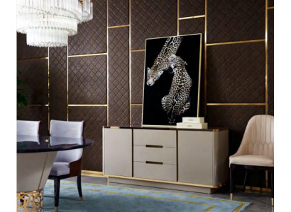 Ladeblok Houten Kast Dressoir Woonkamer Console Wandkasten