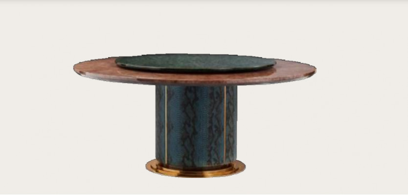 Croco eetkamertafel Ronde tafels Eettafel Hout Ontwerper Eetkamer