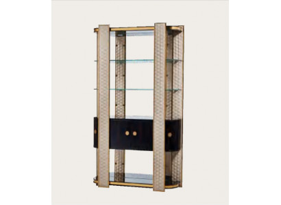 Ontwerper Vitrine Houten Kast Kasten Woonkamer Planken Kantoorplanken Glazen kast