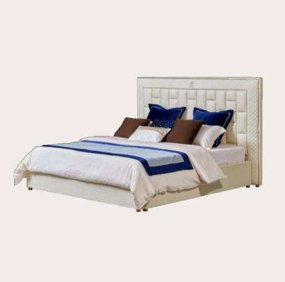 Bed Slaapkamer Ontwerp Bedden Nachtkastjes Luxe Meubels 3-delige Set.