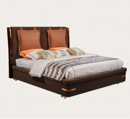 Luxe slaapkamermeubels 3-delige complete set Bed 2x nachtkastjes Modern
