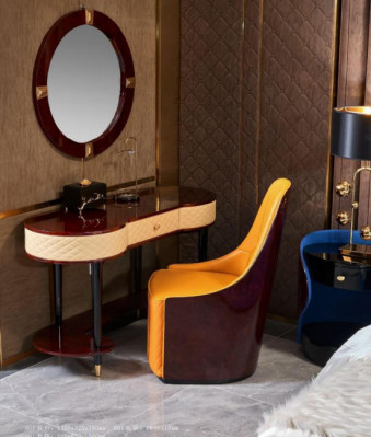 Kaptafel Spiegel Luxe Console Ladenkast Slaapkamer Kaptafel Ladenkasten