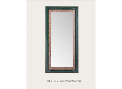 Moderne grote spiegel wandspiegel met echt houten frame hangspiegel luxe meubels.