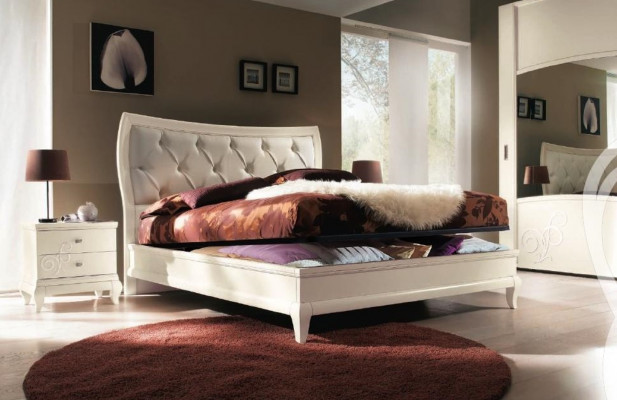 Slaapkamer Bed Nachtkastje Tweepersoonsbed Moderne bedframe Beddengoed Set 3-delig.
