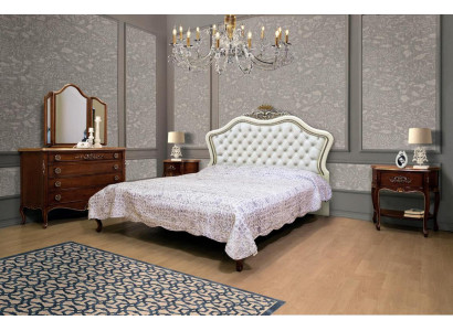 Volledige set van 4 voor slaapkamer ontwerp modern luxe bed 2x nachtkastje dressoir