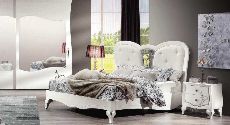 Bedbekleding design luxe dubbele hotelbedden slaapkamer bedframes hout