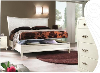 Bed Bedlade tweepersoonsbed bedframe bedden dubbel houten hotel nieuw