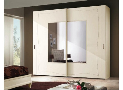 Kast Garderobe met schuifdeuren Slaapkamerkast Muur Hout Ontwerp