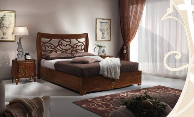 Slaapkamer Bed Nachtkastje Beddengoed Houten Bedframe Luxe Nieuwe Set 3-delig.