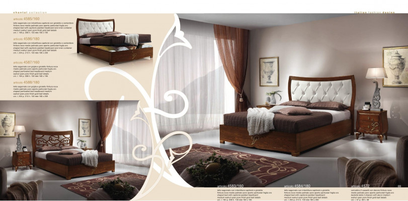 Slaapkamer Bed Nachtkastje Beddengoed Houten Bedframe Luxe Nieuwe Set 3-delig.