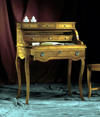 Schrijftafel Kantoor Tafel Edele Houten Tafels Barok Rococo Antieke Stijl Meubelen Nieuw