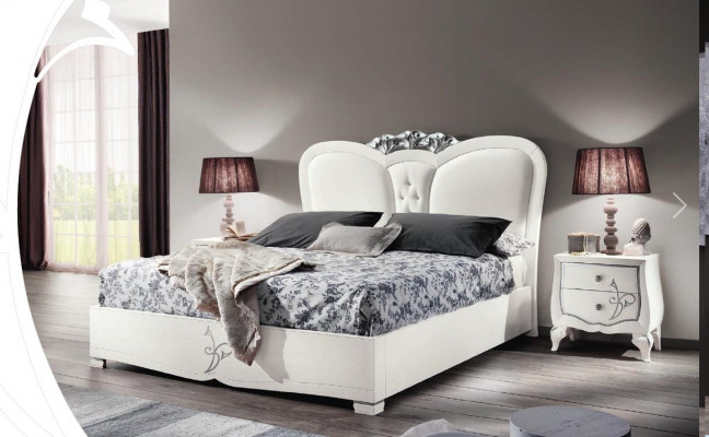 Slaapkamer Bed Nachtkastje Bedden Luxe Bedframe Dubbele Nachtkastjes Set 3-delig