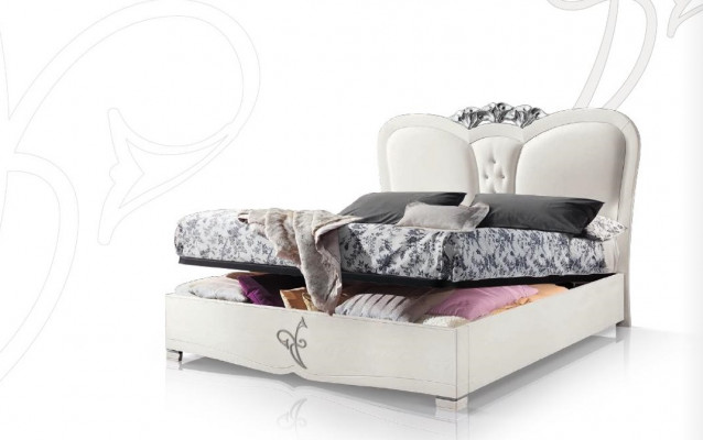 Slaapkamer Bed Nachtkastje Bedden Luxe Bedframe Dubbele Nachtkastjes Set 3-delig