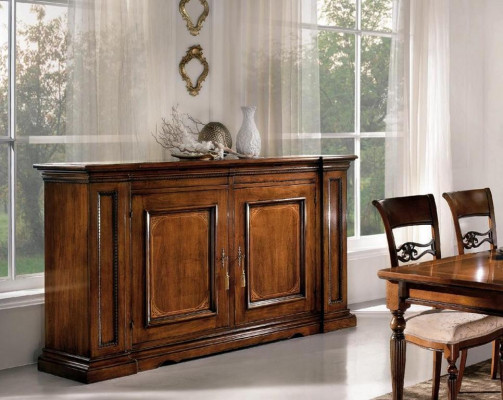Laden Dressoir Sideboard Bruin Sideboards Massief Houten Kast Meubels Laden