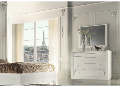 Ladenkast Spiegel Ladenkasten Hout Modern Kasten Console Kasten Italiaanse Set 2-delig.
