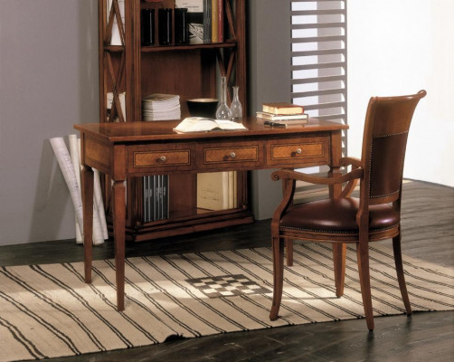 Tafel Bureau Secretaris Bureau's Italiaanse meubels Stoelenset Kantoor 2-delig