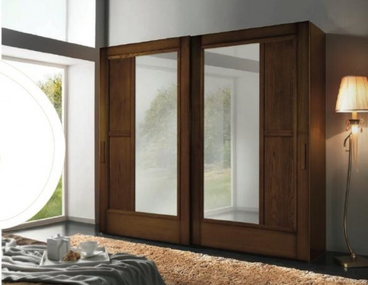 Kasten Kleding Kledingkast Kast Luxe Zweefdeuren Ontwerp Hout Modern